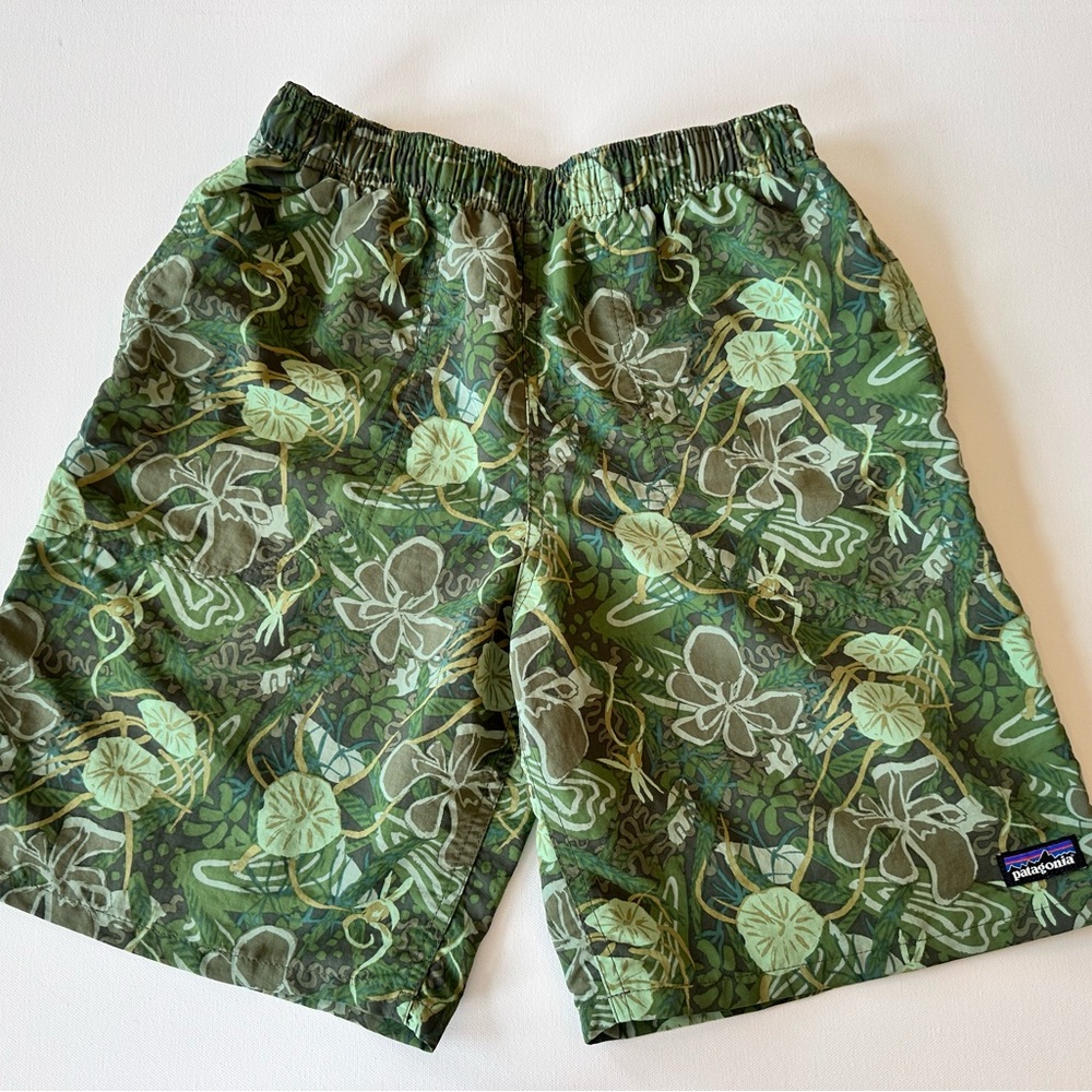 Patagonia Boys Tropical Swim Trunks Shorts Size XL